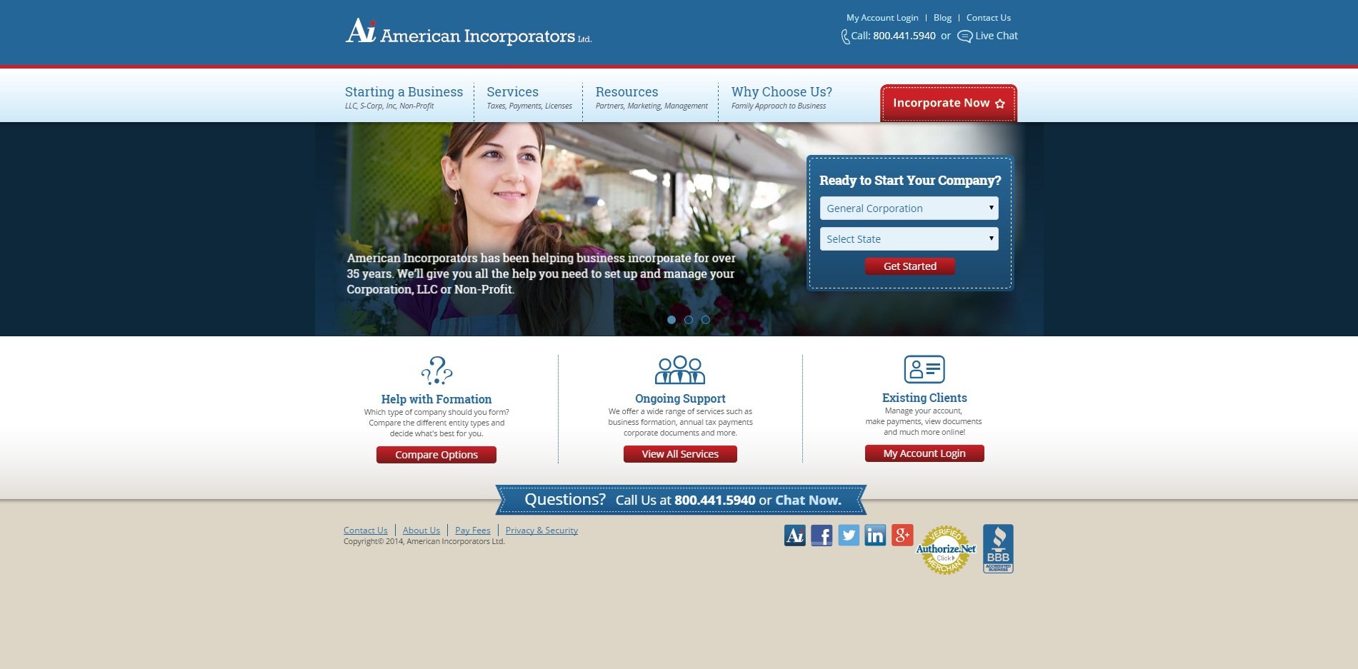 American Incorporators Ltd. Launches Enhanced Web Experience