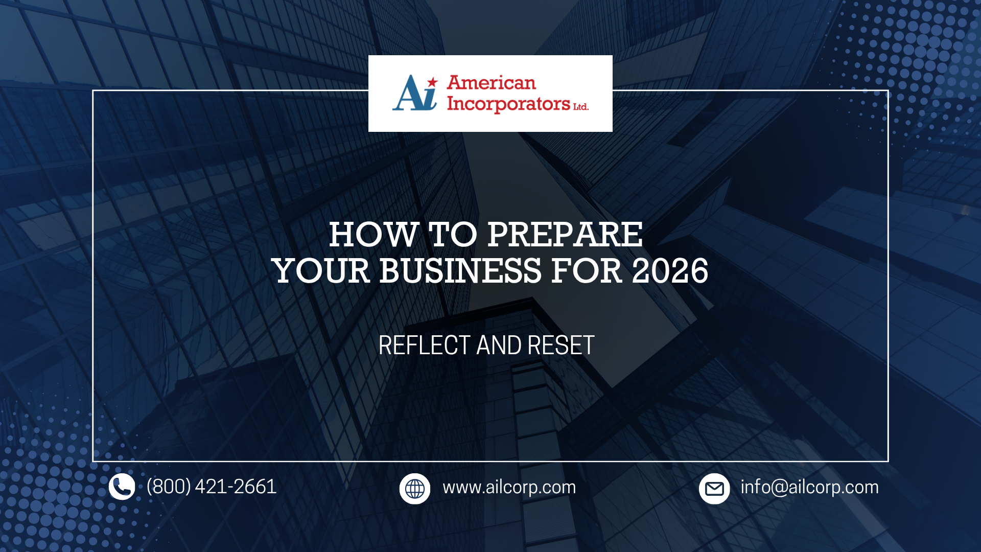 Reflect and Reset How to Prepare Your Business for 2026
